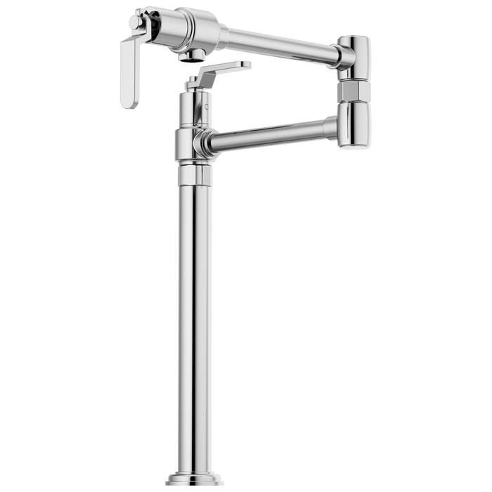 Brizo Litze: Litze Deck Mount Pot Filler with Industrial Handle