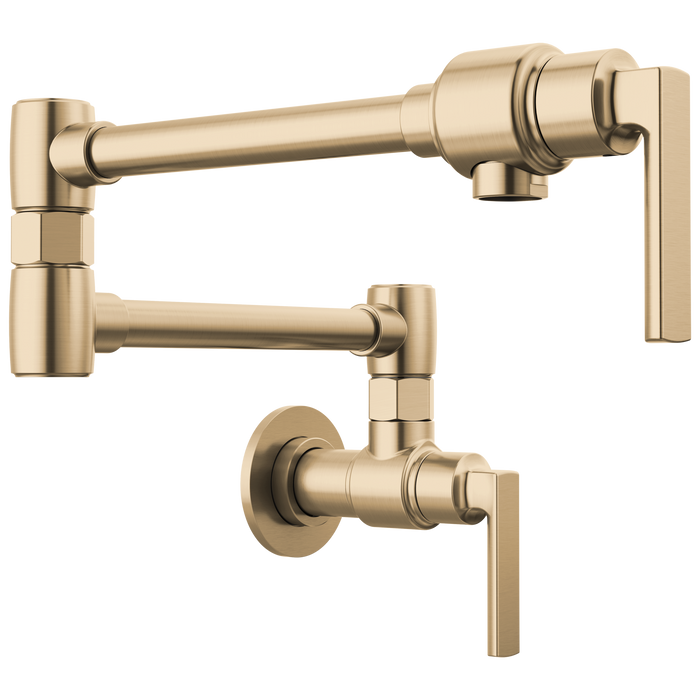 Brizo Kintsu: Wall Mount Pot Filler with Lever Handle