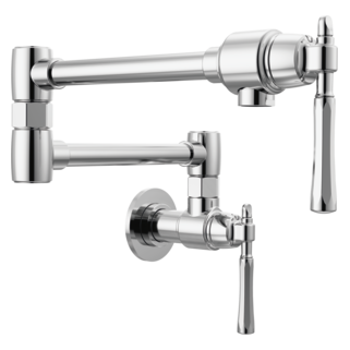 Brizo The Tulham Kitchen Collection by Brizo: Wall Mount Pot Filler