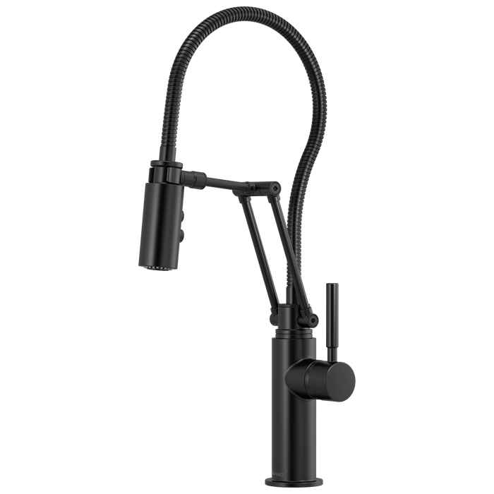 Brizo Solna: Articulating Faucet With Finished Hose