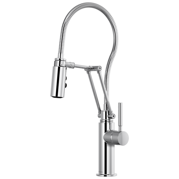 Brizo Solna: Articulating Faucet With Finished Hose