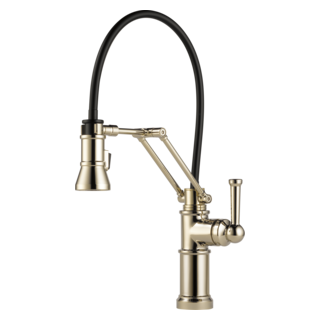 Brizo Artesso: Single Handle Articulating Kitchen Faucet