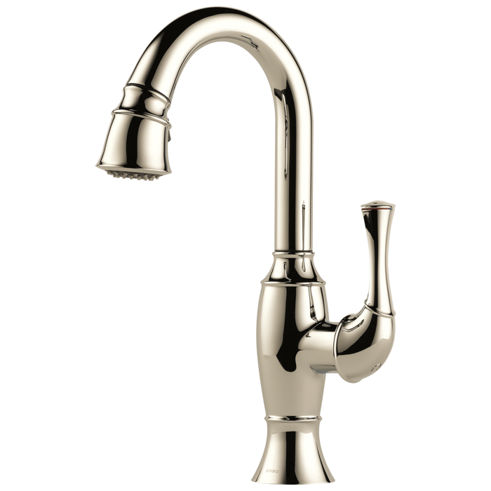 Brizo Talo: Single Handle Pull-Down Prep Faucet