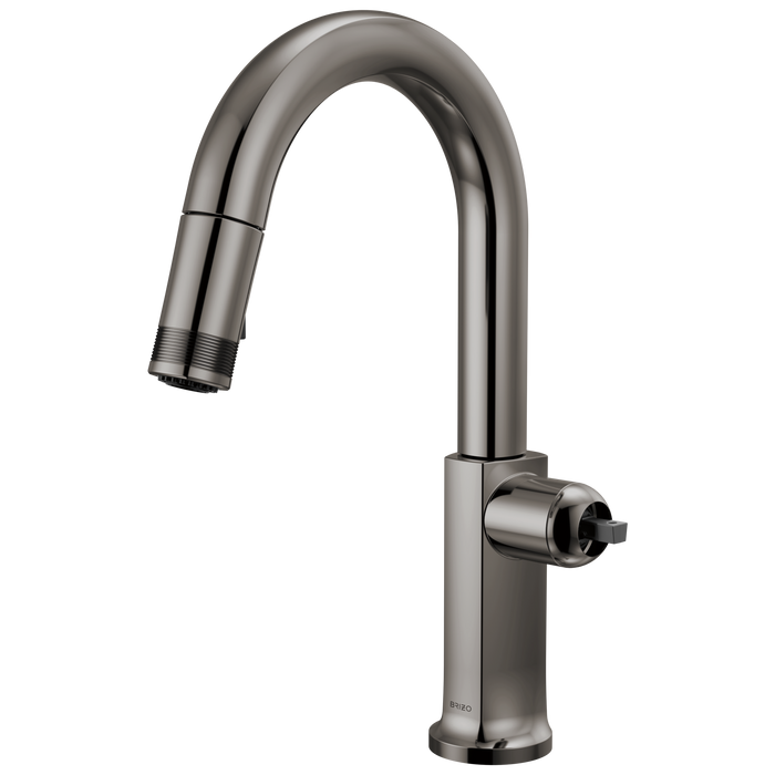 Brizo Kintsu: Pull-Down Prep Faucet with Arc Spout - Less Handle