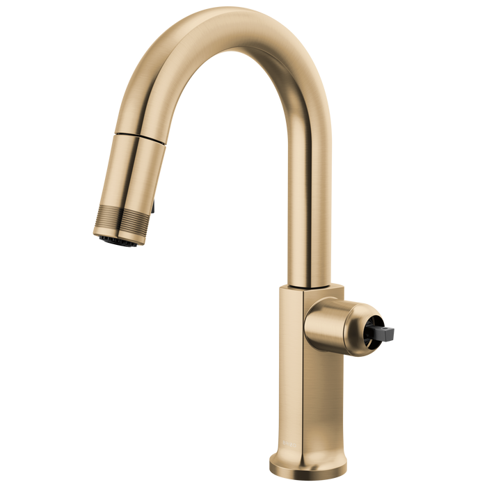 Brizo Kintsu: Pull-Down Prep Faucet with Arc Spout - Less Handle