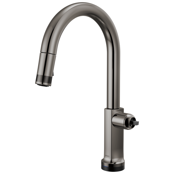 Brizo Kintsu: SmartTouch Pull-Down Faucet with Arc Spout - Less Handle