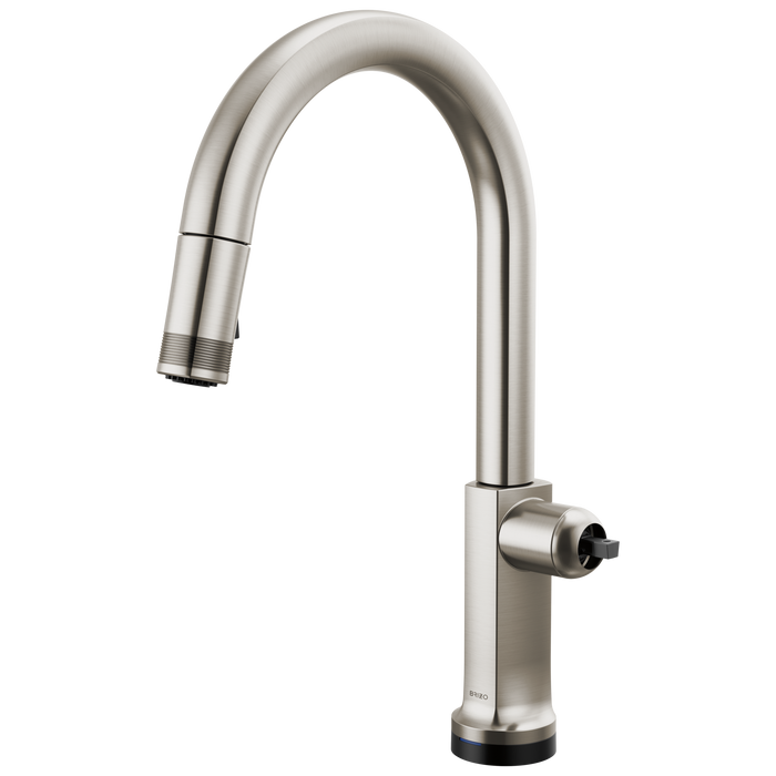 Brizo Kintsu: SmartTouch Pull-Down Faucet with Arc Spout - Less Handle