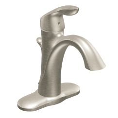 Moen 6400 Eva One Handle Bathroom Faucet in Brushed Nickel