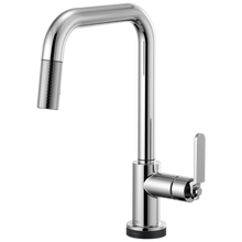 Load image into Gallery viewer, Brizo Brizo Litze: SmartTouch Pull-Down Faucet with Square Spout and Industrial Handle
