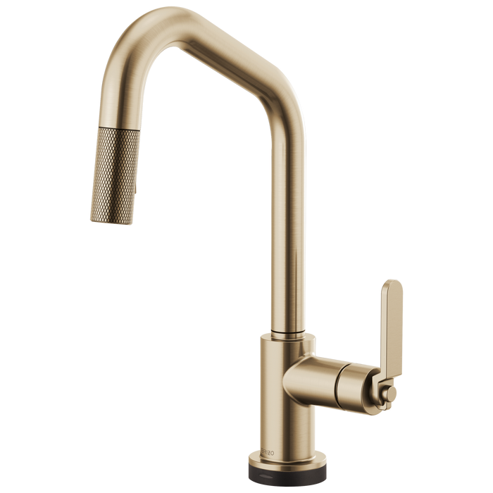 Brizo Brizo Litze: SmartTouch Pull-Down Faucet with Angled Spout and Industrial Handle