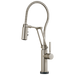 Brizo Solna: SmartTouch Articulating Faucet With Finished Hose