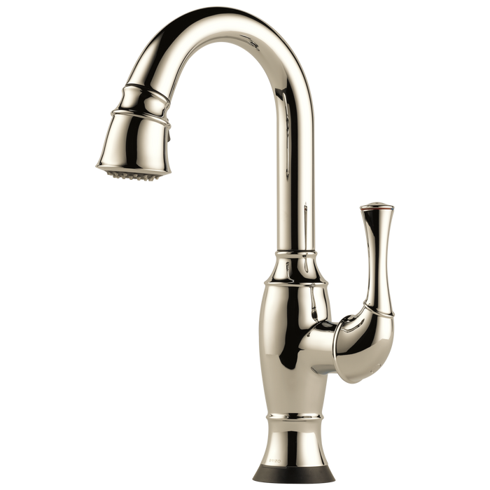 Brizo Talo: Single Handle Pull-Down Prep Faucet with SmartTouch(R) Technology