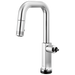 Brizo Kintsu: SmartTouch Pull-Down Prep Faucet with Square Spout - Less Handle