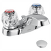 Moen Double Handle Centerset Bathroom Faucet with from the Chateau Collection Water Sense in Chrome