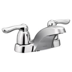Moen 64922 Double Handle Centerset Bathroom Faucet from the Chateau Collection in Chrome