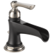 Brizo Rook: Single-Handle Lavatory Faucet with Channel Spout 1.2 GPM