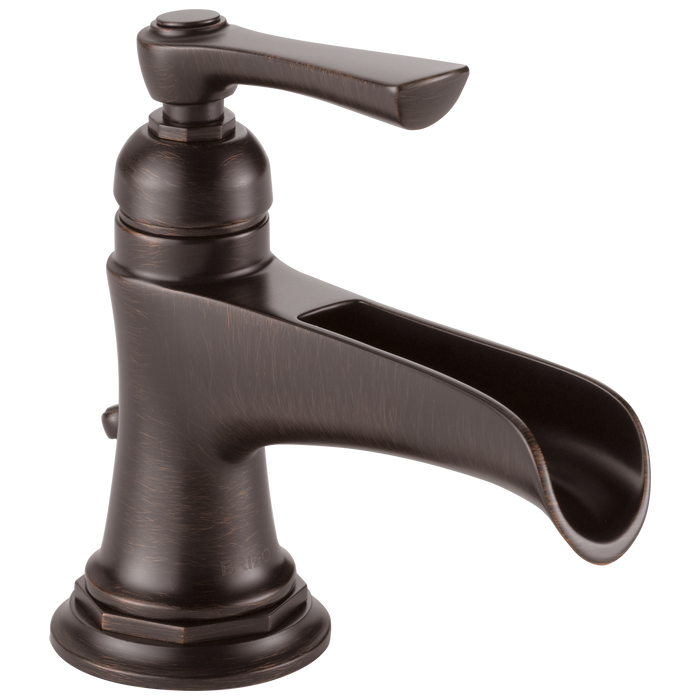 Brizo Rook: Single-Handle Lavatory Faucet with Channel Spout 1.5 GPM