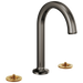 Brizo Kintsu: Widespread Lavatory Faucet with Arc Spout - Less Handles 1.2 GPM