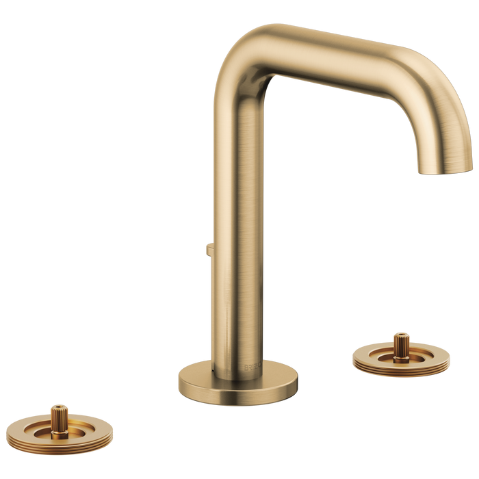 Brizo Litze: Widespread Lavatory Faucet with High Spout - Less Handles 1.2 GPM