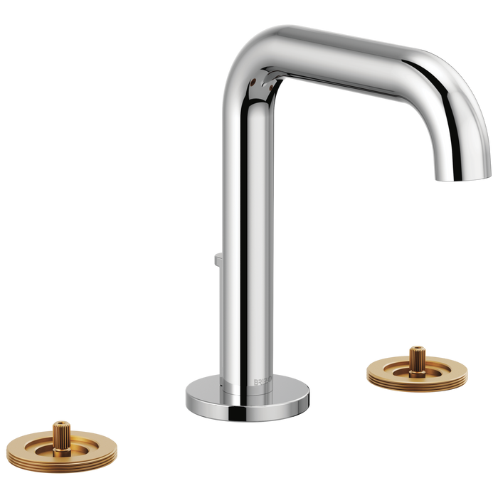 Brizo Litze: Widespread Lavatory Faucet with High Spout - Less Handles 1.2 GPM