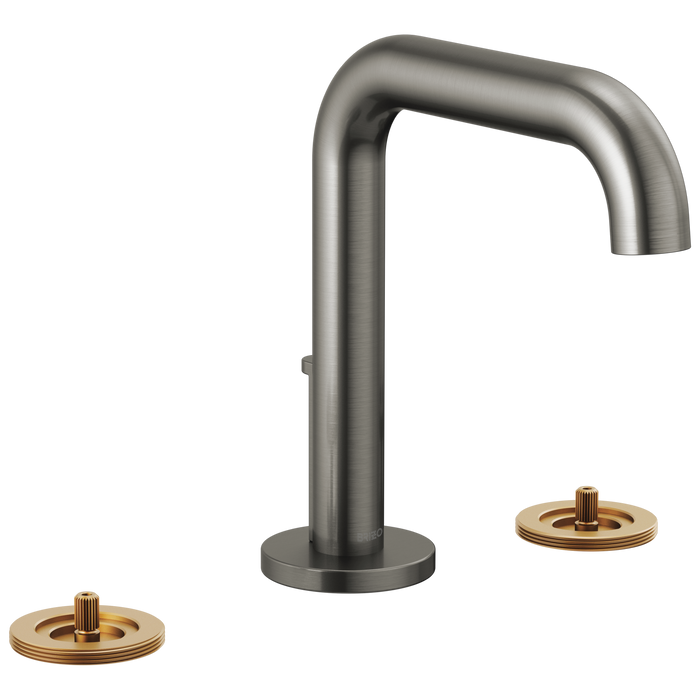 Brizo Litze: Widespread Lavatory Faucet with High Spout - Less Handles 1.2 GPM