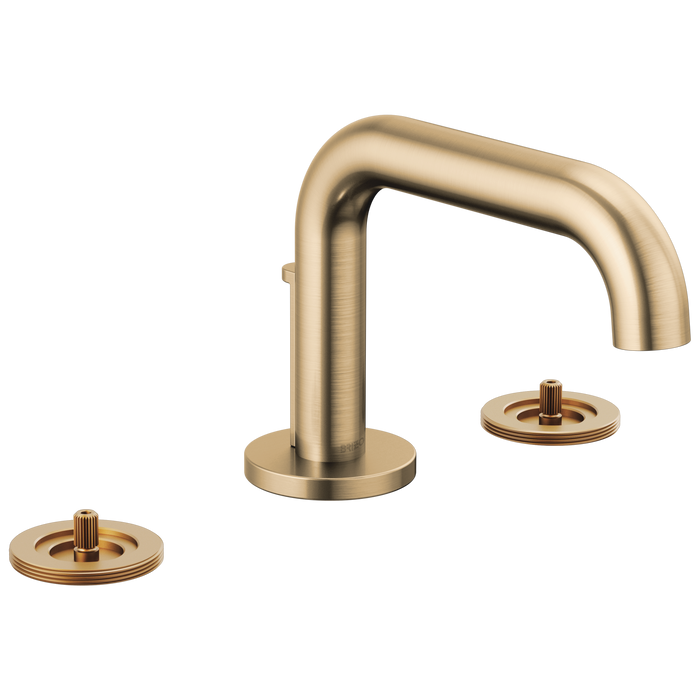 Brizo Litze: Widespread Lavatory Faucet with Low Spout - Less Handles 1.2 GPM