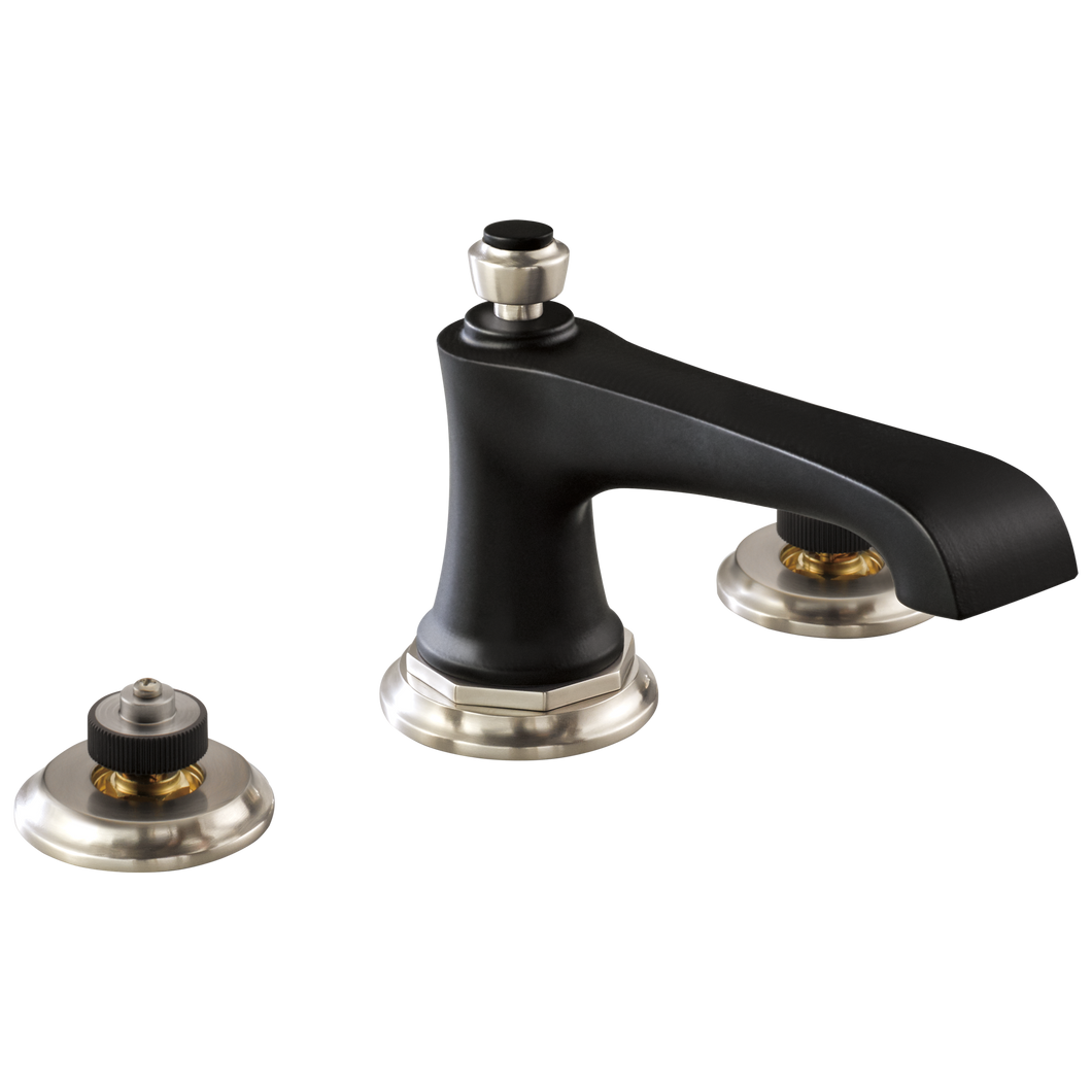 Brizo Brizo Rook: Widespread Lavatory Faucet - Less Handles 