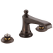 Brizo Rook: Widespread Lavatory Faucet - Less Handles 1.2 GPM