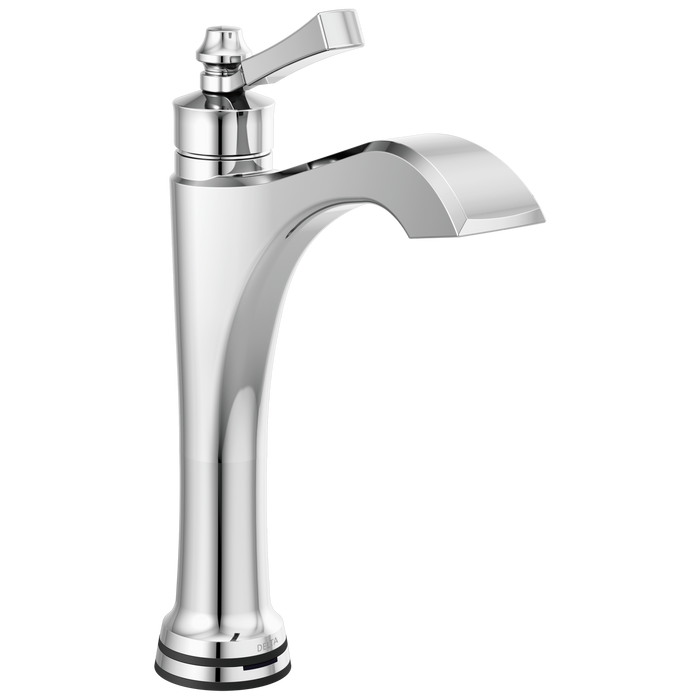 Delta Delta Dorval™: Single Handle Mid-Height Vessel Touch20.xt Bathroom Faucet