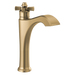 Delta Dorval: Single Handle Mid-Height Vessel Bathroom Faucet