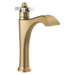 Delta Dorval: Single Handle Mid-Height Vessel Bathroom Faucet