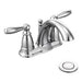 Moen 6610 Brantford Two Handle High Arc Bathroom Faucet in Chrome