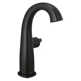 Delta Stryke: Single Handle Mid-Height Bathroom Faucet - Less Handle