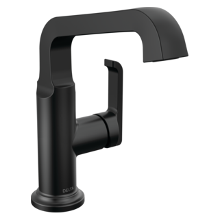 Delta Tetra: Single Handle Mid-Height Vessel Bathroom