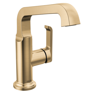 Delta Tetra: Single Handle Mid-Height Vessel Bathroom