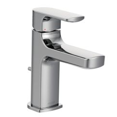 Moen 6900 Rizon One Handle Low Arc Bathroom Faucet in Chrome