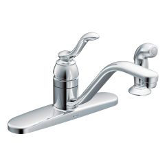 Moen 7051 Banbury Single Handle Kitchen Faucet in Chrome