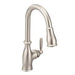 Moen 7185 Brantford One Handle High Arc Kitchen Faucet in Spot Resist Stainless