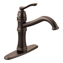 Moen 7240 Belfield Single Handle Kitchen Faucet in Oil Rubbed Bronze