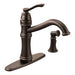 Moen 7245 Belfield Single Handle Kitchen Faucet with Spray in Oil Rubbed Bronze