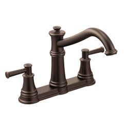 Moen 7250 Belfield Two Handle Kitchen Faucet in Oil Rubbed Bronze
