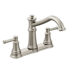 Moen 7250 Belfield Two Handle Kitchen Faucet in Spot Resist Stainless