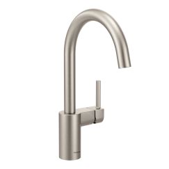 Moen 7365SRS Align One Handle Kitchen Faucet in Spot Resist Stainless