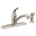 Moen 7430 Chateau One Handle Kitchen Faucet with Spray in Spot Resist Stainless