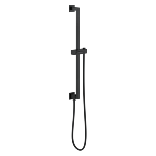 Brizo Universal Showering: Linear Square Slide Bar With Hose