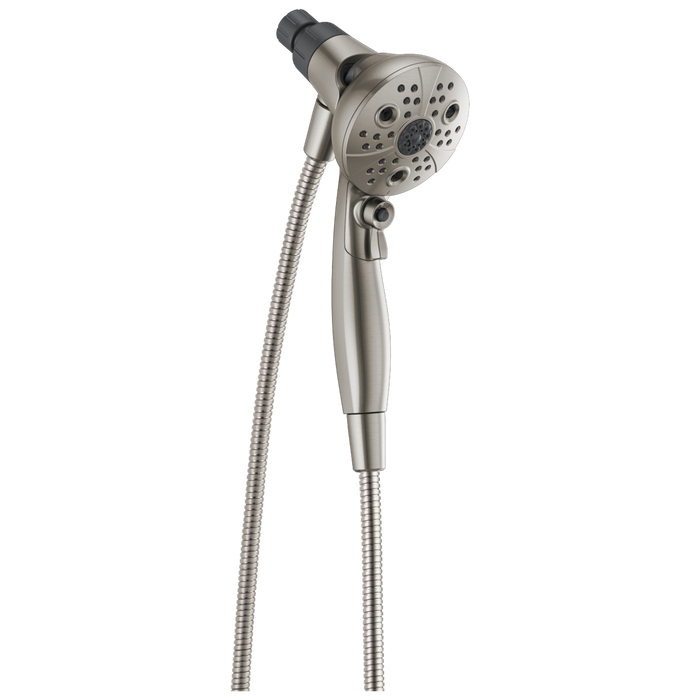 Delta 4" Five Function Handshower Suredock with H2Okinetic Technology