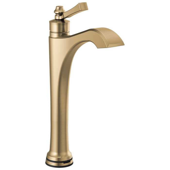 Delta Delta Dorval™: Single Handle Vessel Bathroom Faucet with Touch<sub>2</sub>O.xt Technology