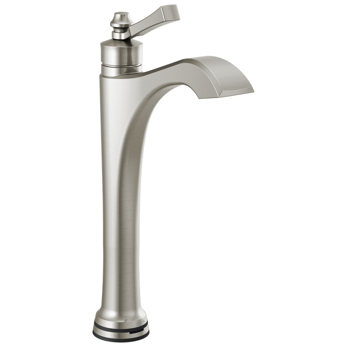 Delta Delta Dorval™: Single Handle Vessel Bathroom Faucet with Touch<sub>2</sub>O.xt Technology