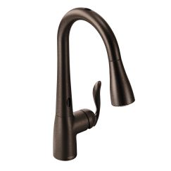 Moen 7594E Arbor One Handle Kitchen Faucet in Oil Rubbed Bronze