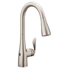 Moen 7594EW Arbor One Handle Pulldown Kitchen Faucet in Spot Resist Stainless